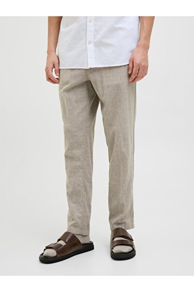 Jack & Jones بنطلون تشينو من الكتان من Ace