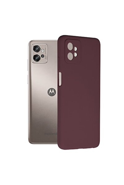 OEM Case for Motorola Moto G32, Silicone, Plum Violet