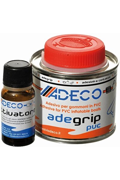 GFN Bicomponent Adhesive Adeco Adegrip PVC, 125 ml, for Inflatable Boats