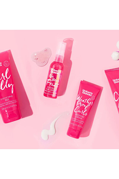 Umberto Giannini Cremă de coafat pentru bucle, rezistentă la umiditate, cu efect antistatic, Umberto Giannini, 75 ml