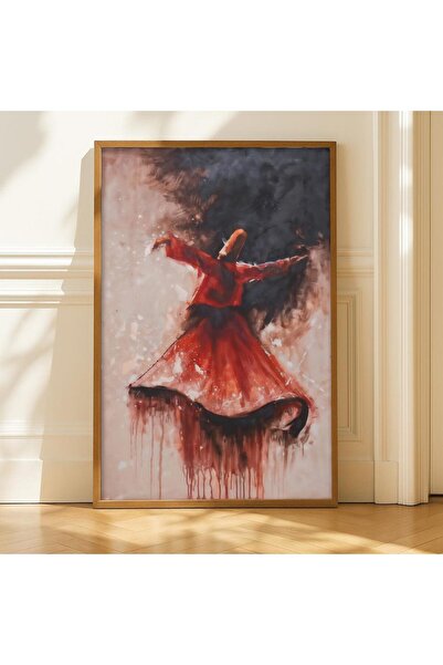 Marktna للوحة قماشية بتصميم الخط العربي مع برواز فضي مجوف