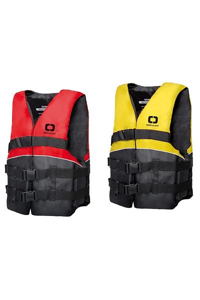 OSCULATI Life Jacket Dominator Junior, M/L, Fluorescent Yellow/Black, Over 60 kg