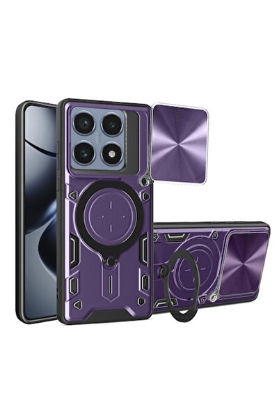 Air Husă de protecție pentru Xiaomi 14T Pro, Safe, Q65, Lexgard, violet prună