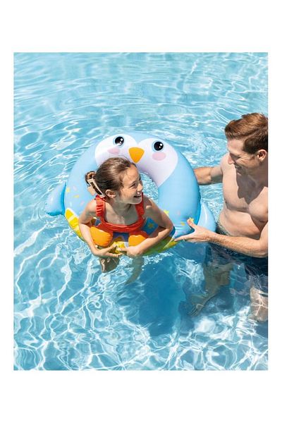 Intex حلقة سباحة قابلة للنفخ على شكل حيوان لطيف من SplashPals™ - 76 سم