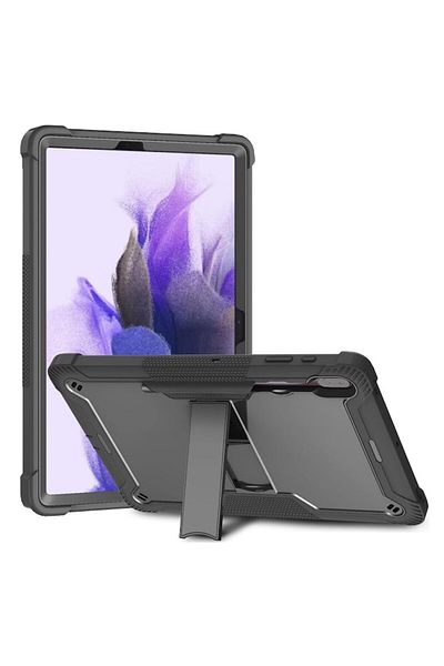 FEN High Protection Case for Samsung Galaxy Tab S7 Plus/S8 Plus + Screen Protector, U54, Hard Plastic, I
