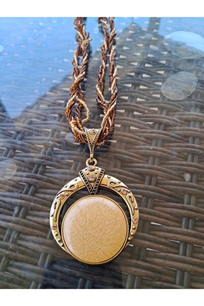 Store Kolye Bohem Tarz Taşlı Kolye