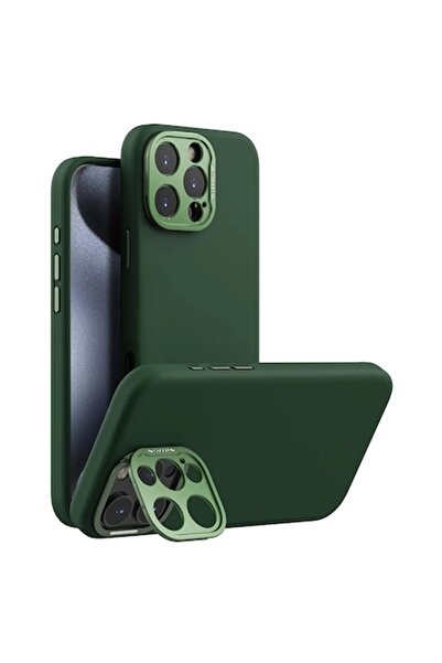 Air Husă de protecție pentru iPhone 16 Pro Max, Safe, Q81, Metal, Lucky Green