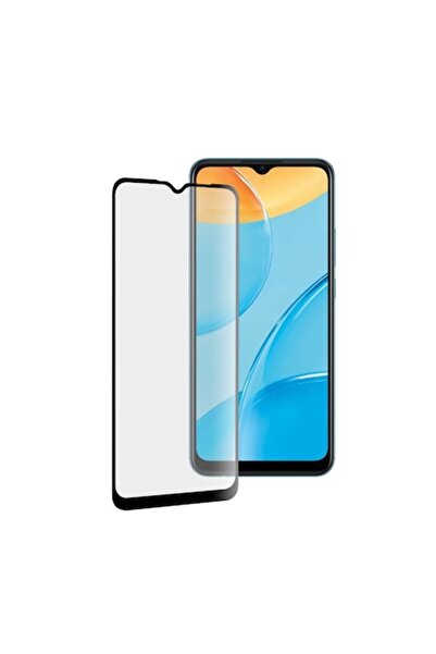 dalip Protector de ecran pentru Oppo A15 / A15s / A16 / A16s / A54s, 9H, 9D, sticlă securizată, negru-transparent