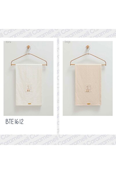 Caramell My Baby Kumsal Baby Blanket New Season Combed Cotton and Soft Textured 80X90 Natural 1612