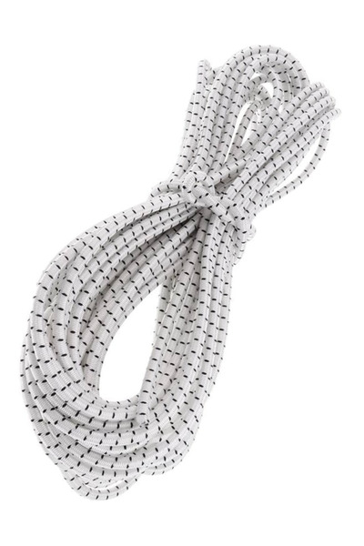 EgeÇelikHalat Lastik İp Lastik Halat Branda Germe Lastiği Tente Bağlama ipi 8 mm 50 Metre