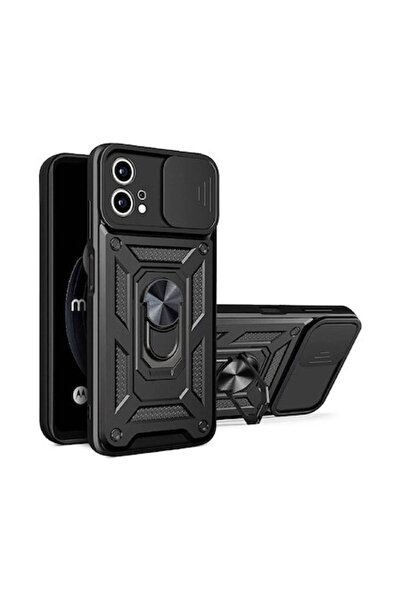 dalip Husa de protectie compatibila cu Motorola Moto G72, Ring Armor Kickstan...