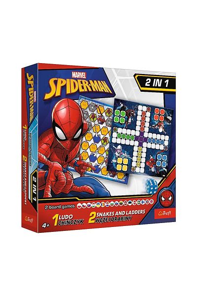 Trefl ΠΑΙΧΝΙΔΙ SPIDERMAN 2ΣΕ1 LUDO ΚΑΙ ΣΚΑΛΟΠΑΤΙ