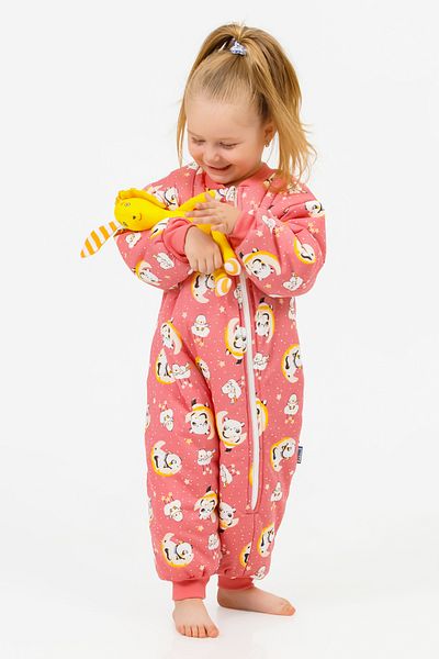 Babymod Fiber Filled 2.5 Tog Girls / Boys Sleeping Bag Patterned