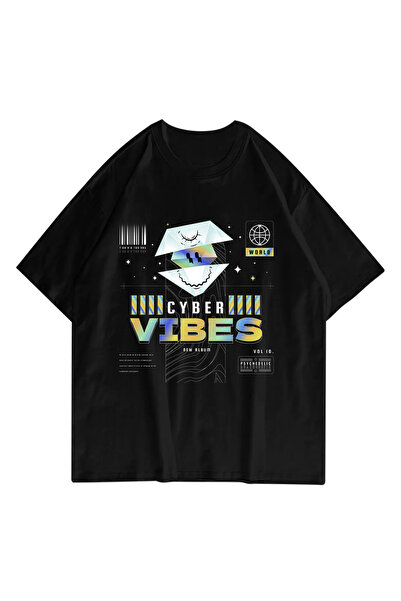 valeriae Μπλουζάκι Unisex που πλένεται με λαιμόκοψη Oversize