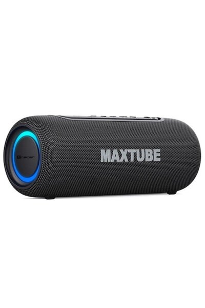 Tracer Boxă portabilă MAXTUBE, Bluetooth 5.3, LED, 20W, Negru, IPX6