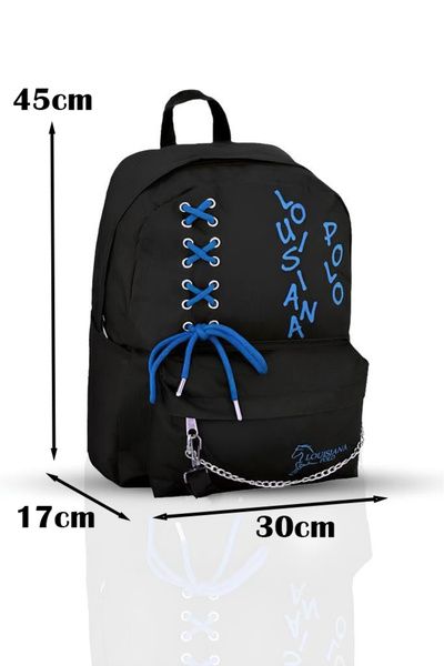 louisiana polo Set școală – Rucsac + Suport stilou Albastru 1141