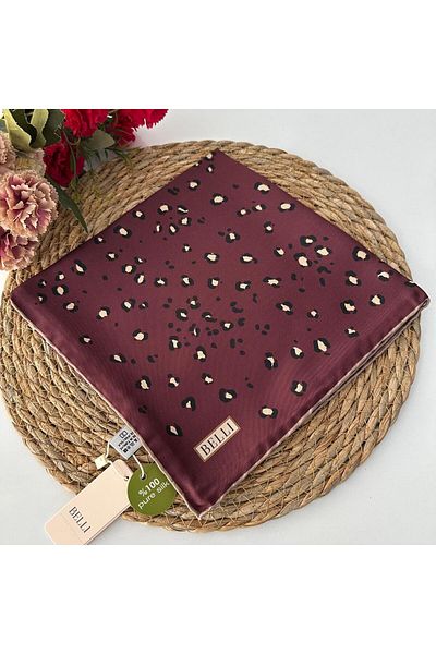 Belli Eșarfă din mătase pură Twill Sezon nou Sura Silk PKX0802