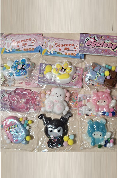 Yuka Kids Kedi patisi taba sukuşi squishy stres oyuncağı yumuşacık jel oyuncak skuşi