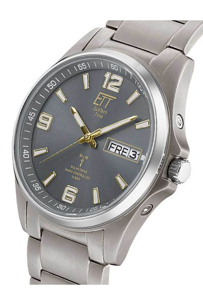 ETT Eco Tech Time Mens Watch Ett EGT-11601-21M, Quartz, 41mm, 10ATM