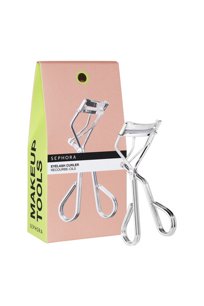 SEPHORA Eyelash Curler - Kirpik Kıvırıcısı, 2 Yedek Silikon, Ergonomik Paslanmaz Çelik, Profesyonel Etki