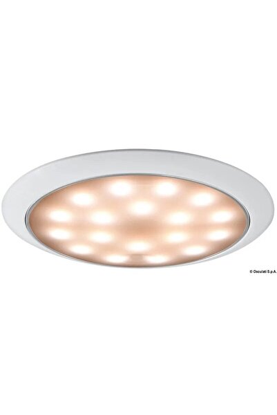 OSCULATI LED Day/Night Ceiling Light Osculati, White Ring, 12/24V, 3.5W, Touch Switch White/Red/Off