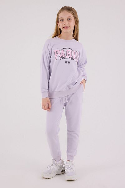 Rolypoly Girl's Purple Tracksuit Set