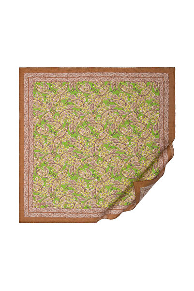 ipekevi Eșarfă din Tencel cu imprimeu, cu parfum de pin 2226