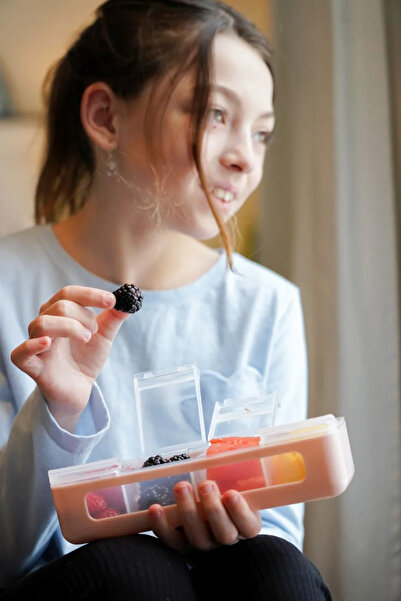 Melii ΚΟΥΤΙ ΣΝΑΚ 4 ΧΩΡΩΝ, MELS, ΡΟΖ