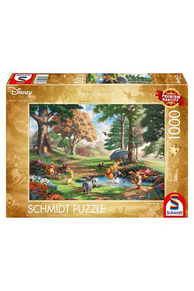 Schmidt Puzzle - Thomas Kinkade: Winnie The Pooh, 1000 piese