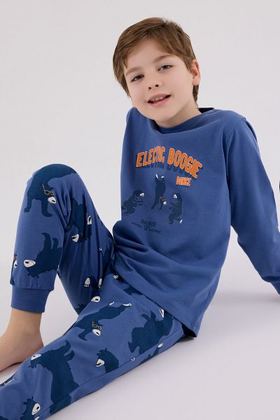 Rolypoly Boy's Blue Pajama Set