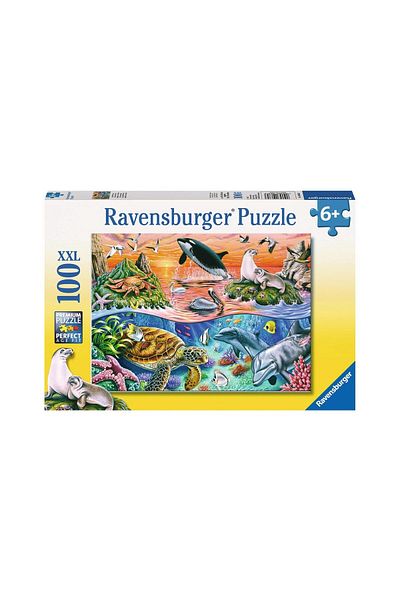 RAVENSBURGER Puzzle - The Wonderful Ocean, 100 pieces