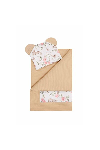 Qmini Set 2 piese, Qmini, Pentru patut, carucior si cosulet, Cu paturica si p...