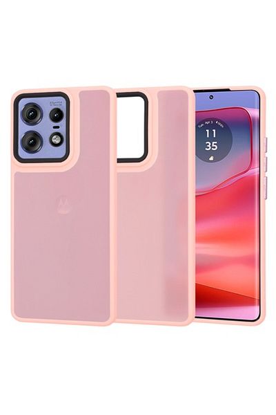 Air Husă de protecție pentru Motorola Edge 50 Pro, Safe, V39, Plus, roz pudrat