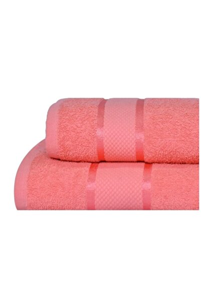 OEM Set 4 prosoape de maini, Bumbac, 30x50cm, 400g/m², Corai