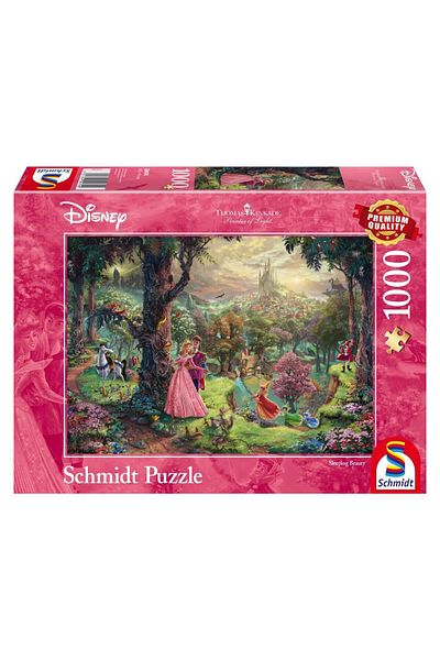 Schmidt Puzzle - Thomas Kinkade: Sleeping Beauty, 1000 pieces