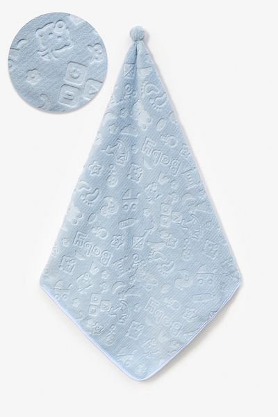 Teddy Pie Embossed Patterned 90X100 Cm. (450 G.) Baby Blanket