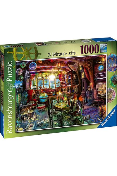 RAVENSBURGER 1000 piece puzzle - Aimee Stewart: Pirate Life