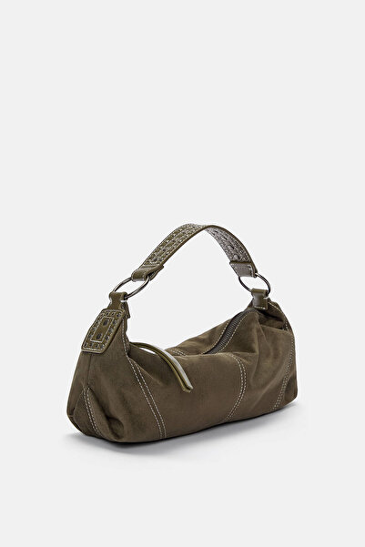 Pull & Bear Studded shoulder bag