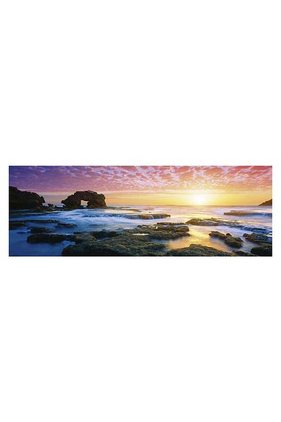Schmidt Panoramic puzzle - Sunset at Bridgewater Bay, Victoria, Australia, 1000 pieces
