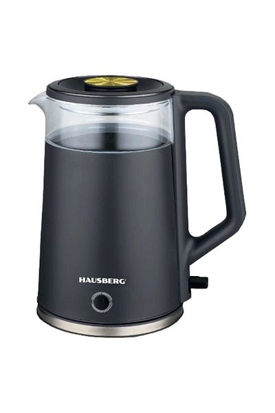Hausberg Kettle HB-3619NG, 1800W, 2L capacity, Anti-dry, Automatic shut-off, Stainless steel material