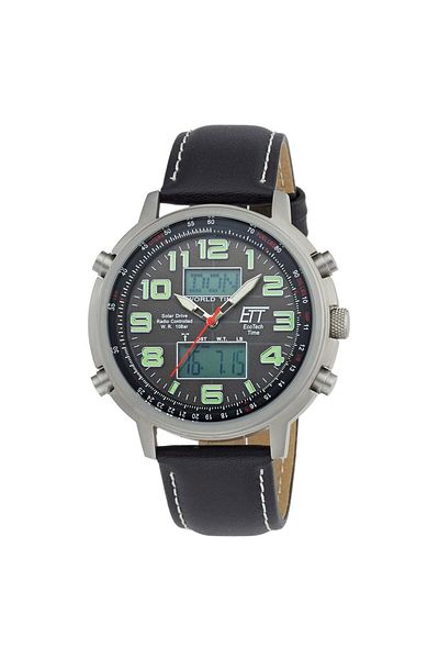 ETT Eco Tech Time Mens Watch Ett Tech Time EGS-11301-22L, Quartz, 48mm, 10ATM