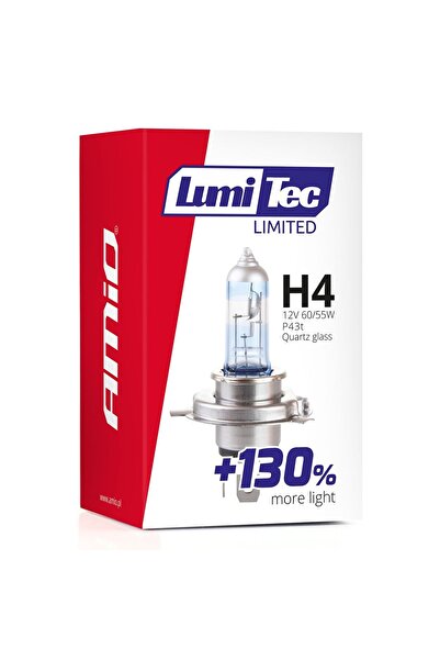 OEM BEC HALOGEN H4 12V 55W LUMITEC+130%
