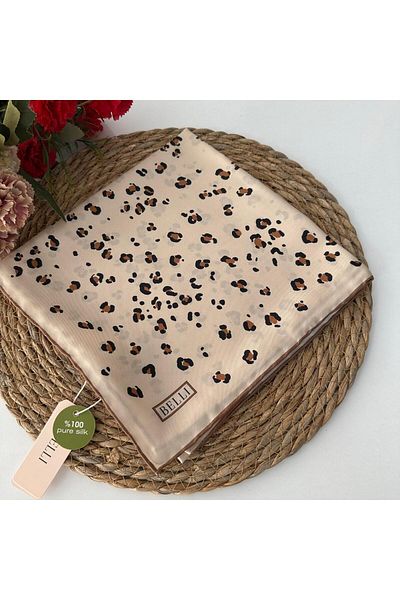 Belli Eșarfă din mătase pură Twil Noul sezon Sura Silk PKX0801
