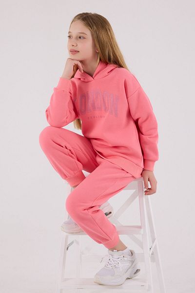Rolypoly Girl's Pink Tracksuit Set