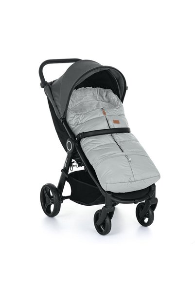 Petite&Mars Sac de iarna, Petite&Mars, Jibot, Pentru carucior, landou sau scaun auto, 100x48 cm, Impermeabil
