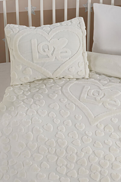 Kanz Welsoft Baby Duvet Cover Set - Amor Cream