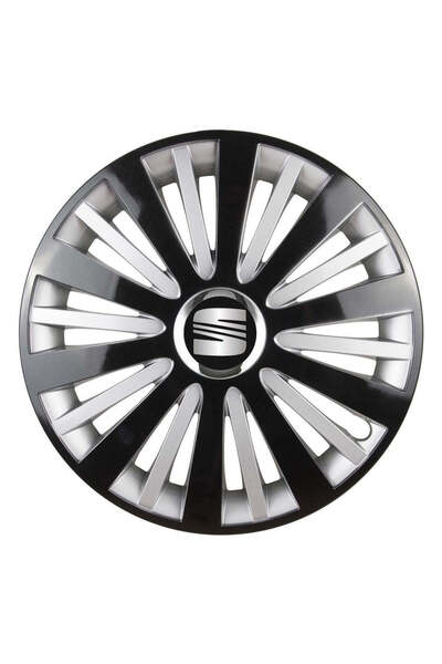 Autohelix MSA Set de 4 capace pentru roți, compatibile cu jante R14, pentru S...