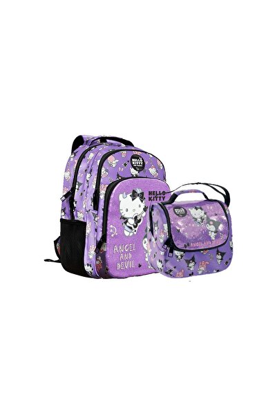 kuromi Geanta Hello Kitty + Set cutie de pranz4