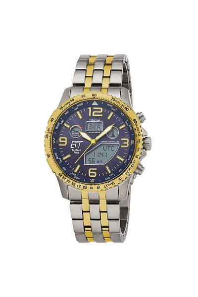 ETT Eco Tech Time Mens Watch Ett EGT-11576-31M, Quartz, 43mm, 10ATM