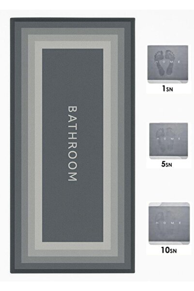 Buffer ® Чарівний суперпоглинаючий вологий килимок з нековзною основою, довжина 40*120 см